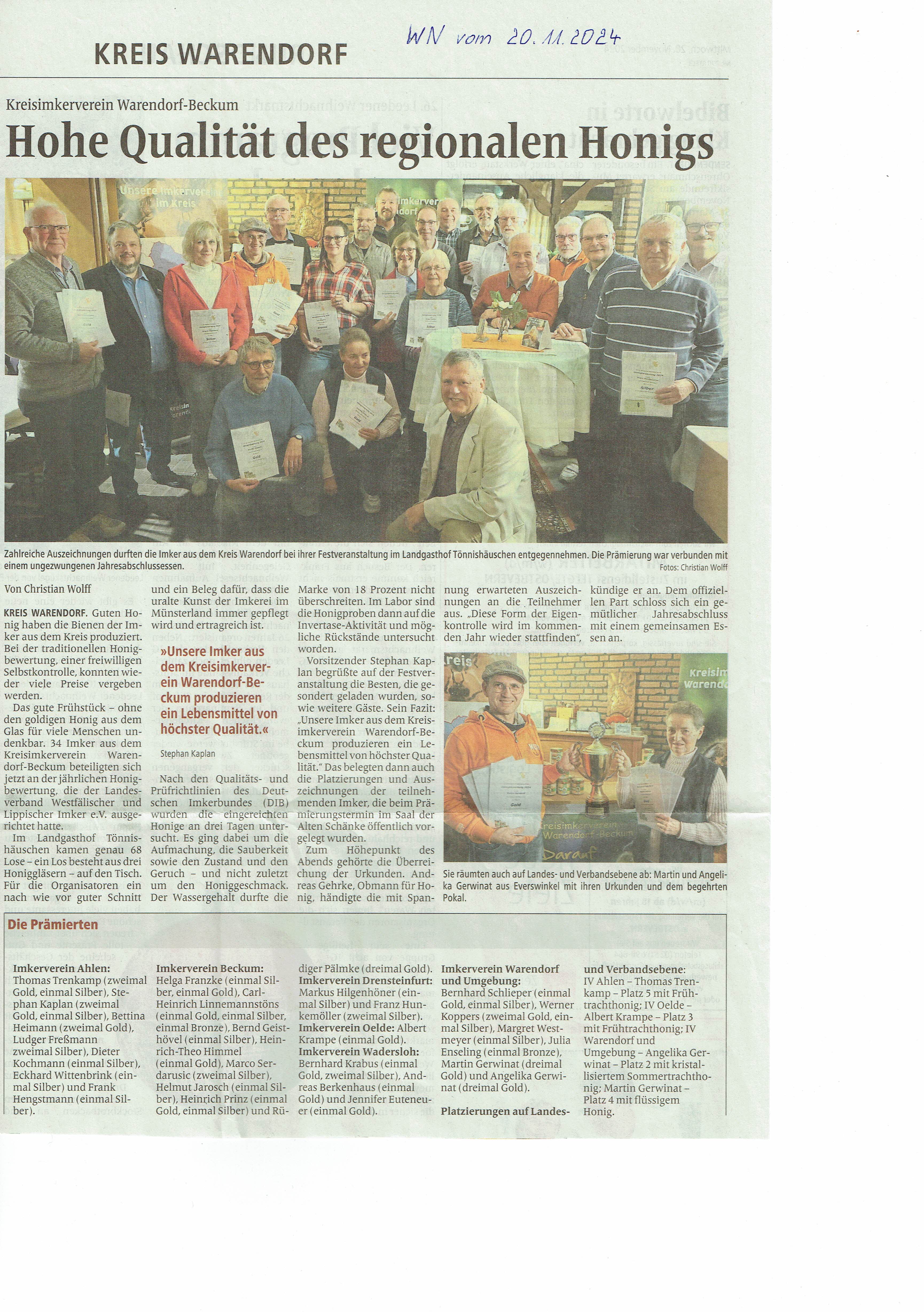 Festveranstaltung KIV 2024