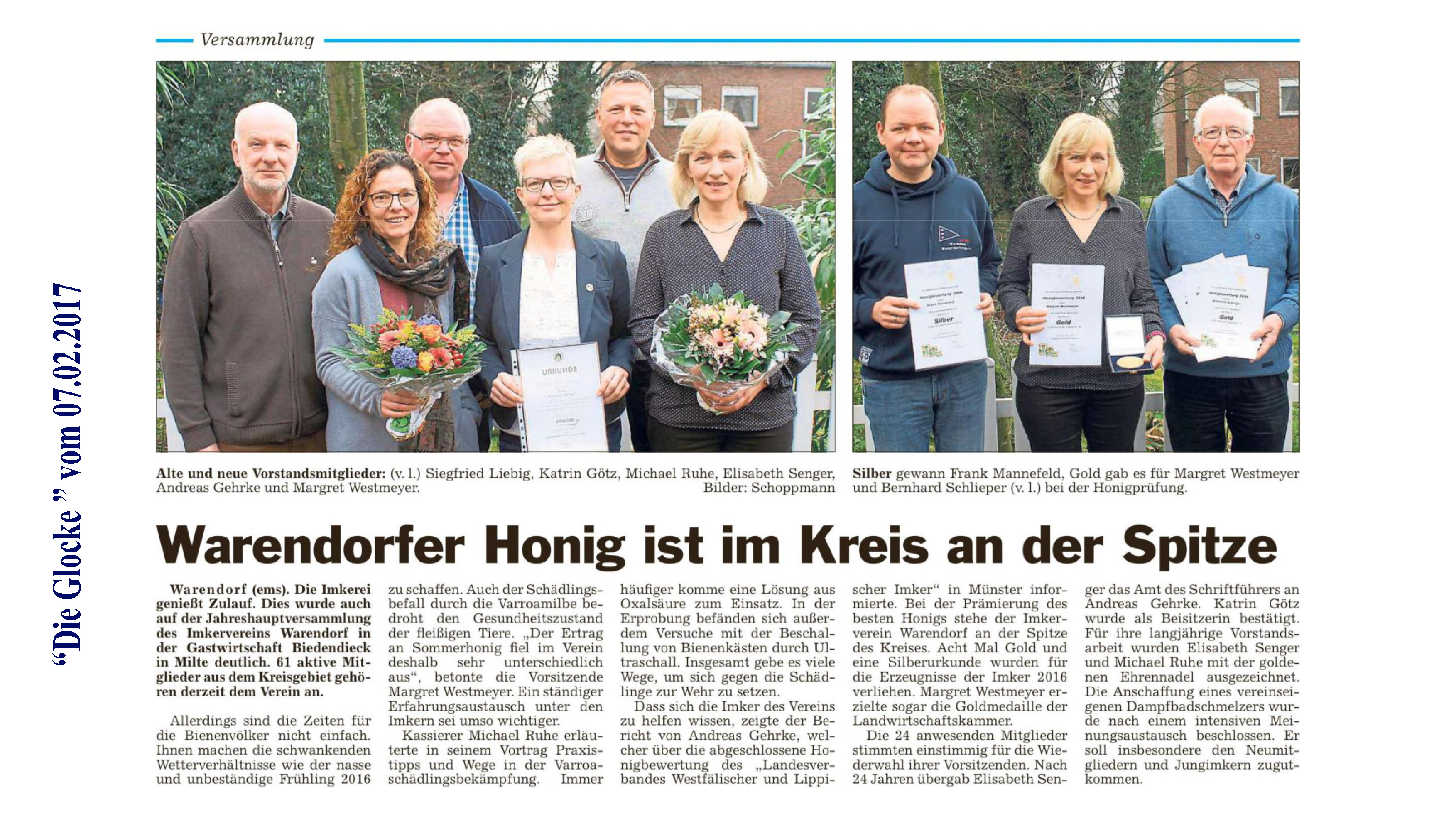 Jahreshauptversammlung 2017